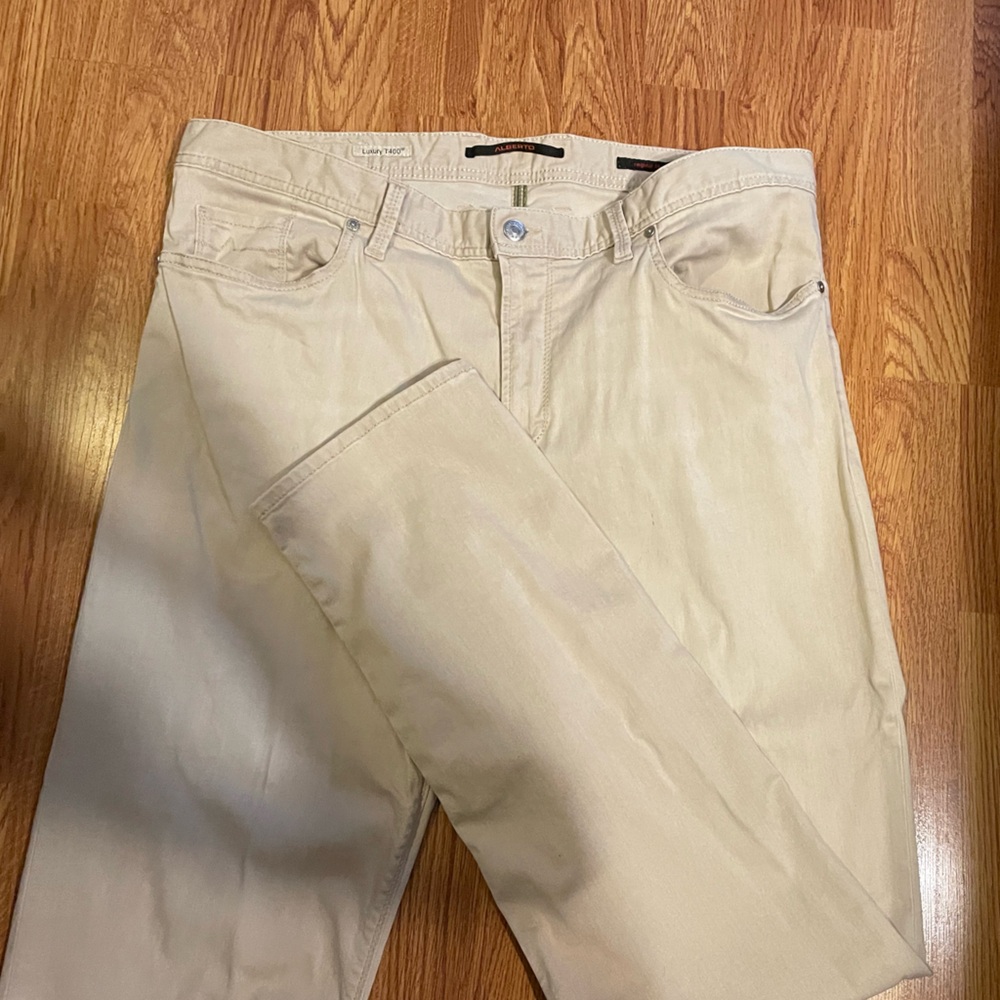 Alberto Tencel Light Denim Pants